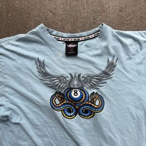 90s Jnco 8 Ball Tribal Vintage Shirt Size Large